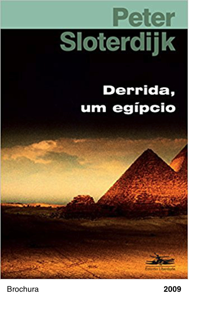 Derrida, Um Egípcio - Peter Sloterdijk